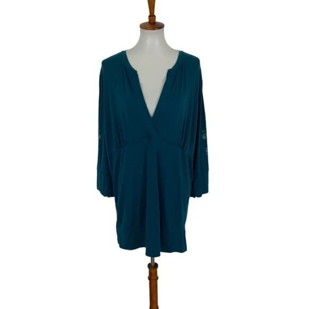 Magellan Outdoor Utility‎ Shirt XXL Blue Long Sleeve Hiking Camping Trail